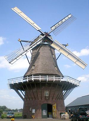 Molen 01858 bis De Ooievaar (vh. Holtermansmolen) (Terwolde), Foto: Thomas Griffioen, 19 mei 2007 | Database Nederlandse molens