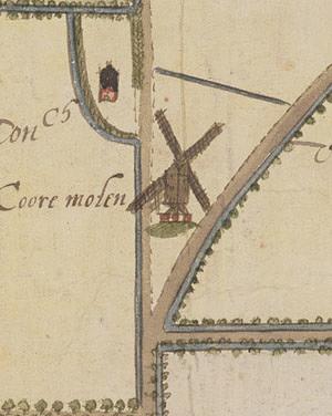 Molen 17327 (korenmolen) (Voorburg), uitsnede | Database Nederlandse molens