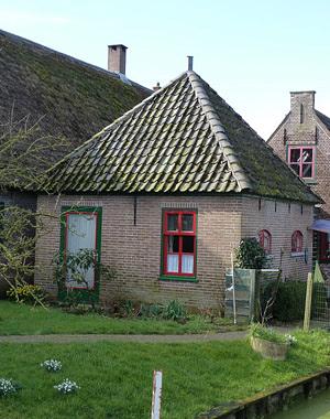 Molen 17338 (karnmolen) (Weipoort), Foto: Peter van der Drift, 5 maart 2016 | Database Nederlandse molens