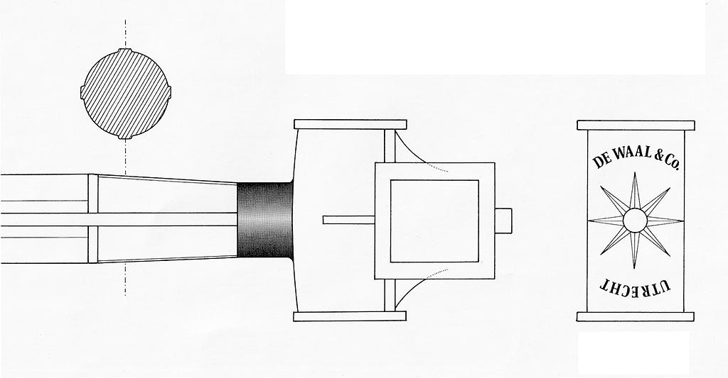 1, As g.n., Waal & Co, de, Martin E. van Doornik (eigen tekening 1987) | Database Nederlandse molens