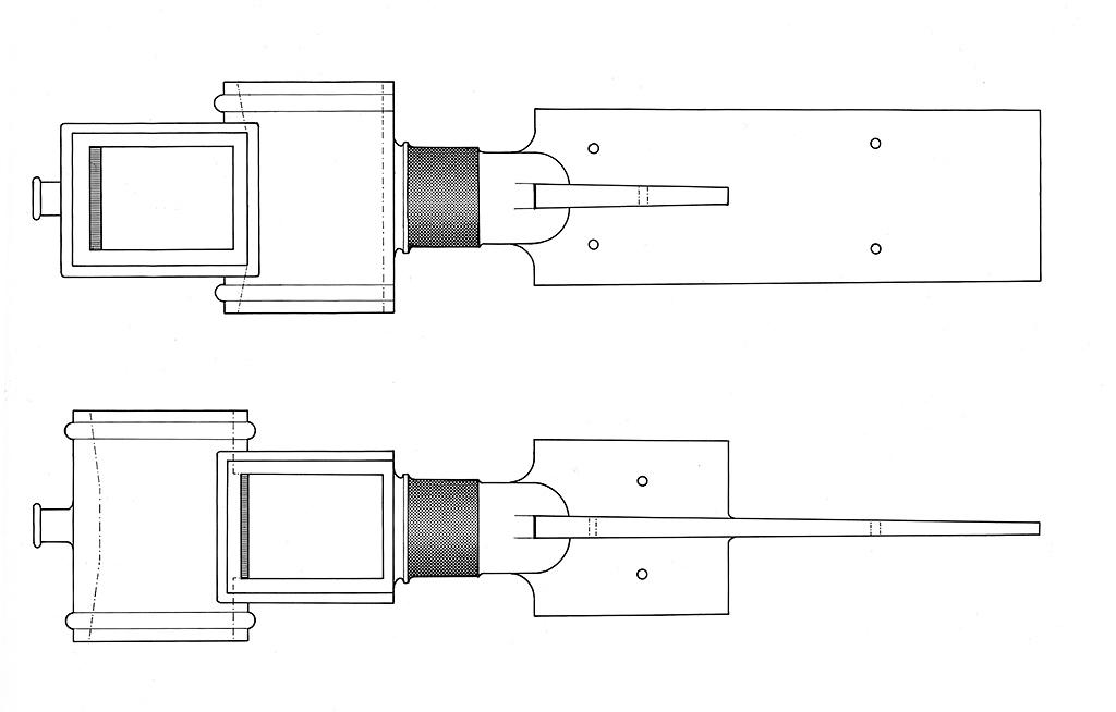 1, As g.n., Aerschot, van Herentals (B), Martin E. van Doornik (eigen tekening 2-3-1987) | Database Nederlandse molens
