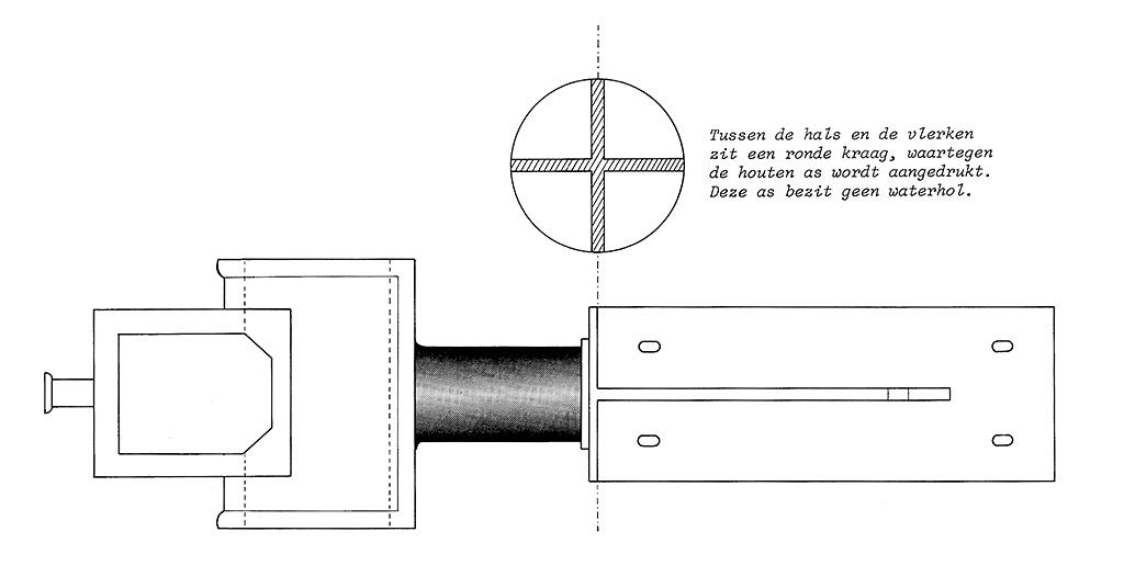 1, As g.n., Sabbe Maselis, Martin E. van Doornik (eigen tekening 7-8-1987) | Database Nederlandse molens