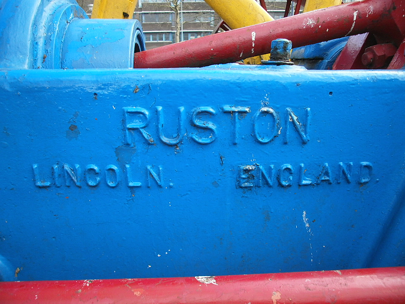 Motor ?, Ruston, Dennis van Dijk (16-2-2017). | Database Nederlandse molens