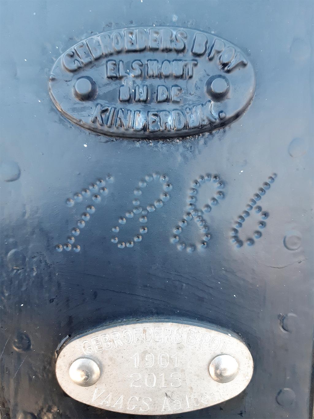 1, Roede 1886, Pot, Bastiaan Woertink (26-3-2020) | Database Nederlandse molens