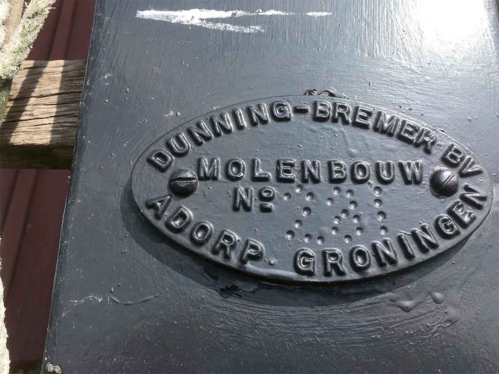 1, Roede 281, Bremer/Dunning, David Reitsema (23-08-2019) | Database Nederlandse molens