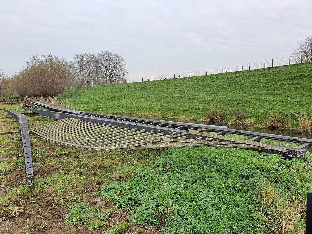 1, Roede 114, Vaags, Pieter Zuijkerbuijk (28-11-2020)Vaags Buitenroede, met op de Derckxroede op de voorgrond. | Database Nederlandse molens