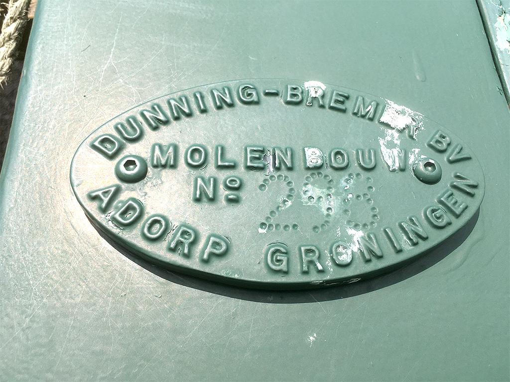 1, Roede 298, Bremer/Dunning, David Reitsema (17-08-2019) | Database Nederlandse molens