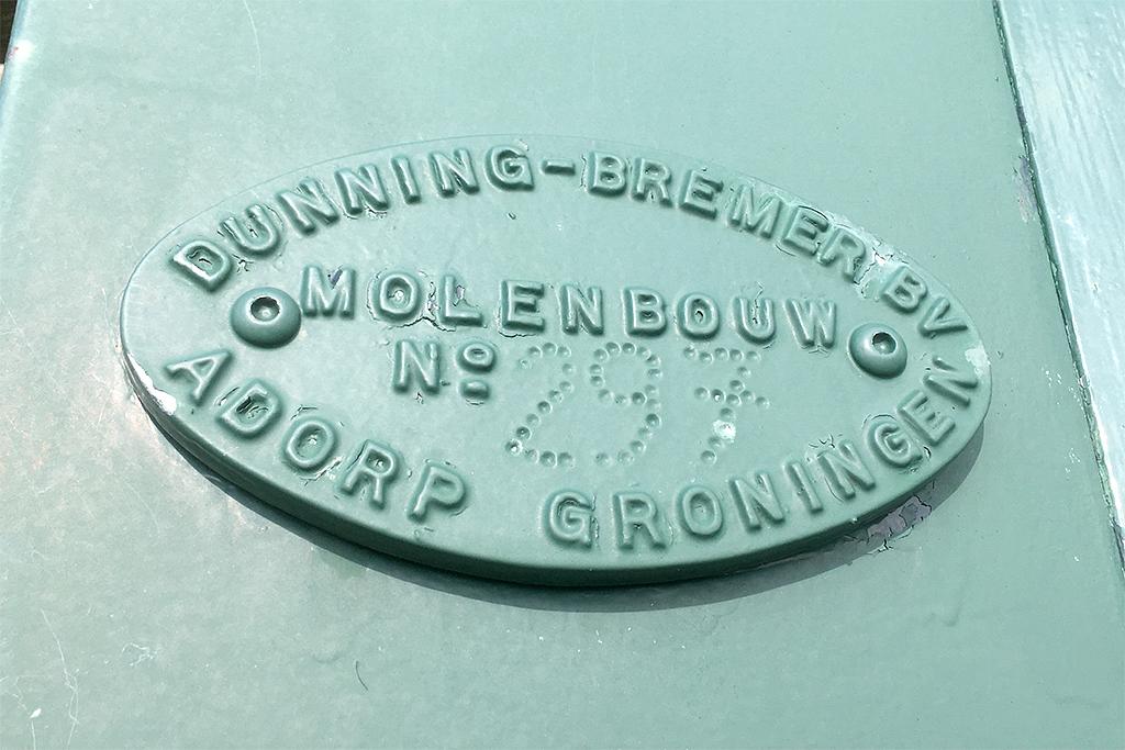 1, Roede 297, Bremer/Dunning, David Reitsema (17-08-2019) | Database Nederlandse molens