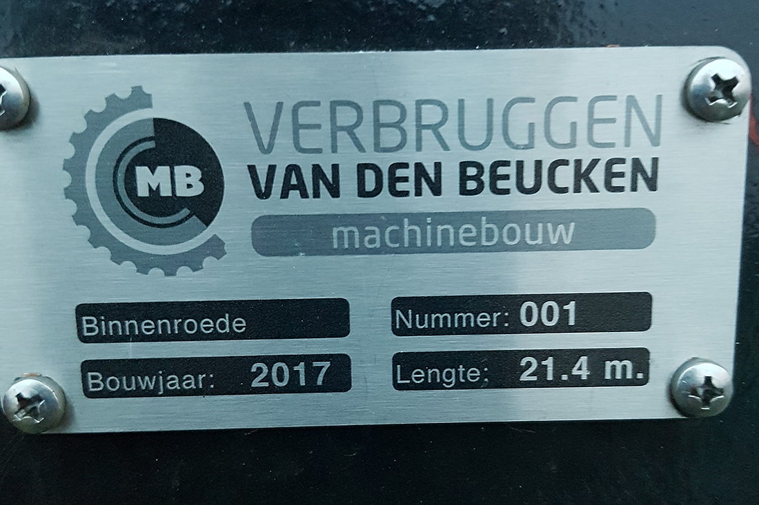 1, Roede 1, Verbruggen Van Den Beuken Machinebouw, Patrick van Kessel (14-4-2018) | Database Nederlandse molens