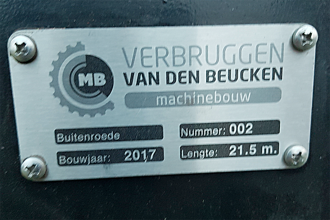 1, Roede 2, Verbruggen Van Den Beuken Machinebouw, Patrick van Kessel (14-4-2018) | Database Nederlandse molens