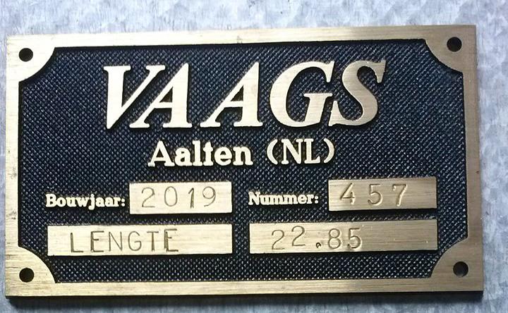 1, Roede 457, Vaags, Leendert Sprong (9-2019) | Database Nederlandse molens