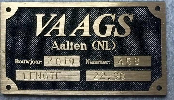 1, Roede 458, Vaags, Leendert Sprong (9-2019) | Database Nederlandse molens