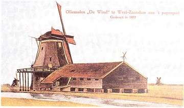 Molen De Wind Zaandam West Molendatabase